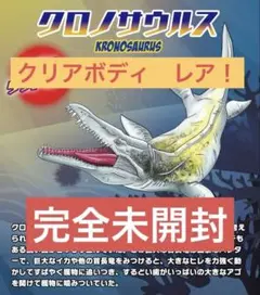 新品未開封　海の恐竜&co クロノサウルス　クリアボディ　レア　アンドコ