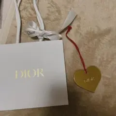 DIOR ノベルティ チャーム 限定 ハート型