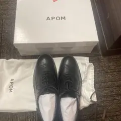APOM 黒革靴