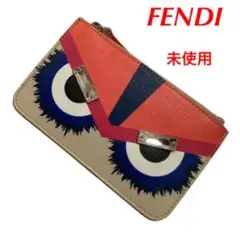 未使用 FENDI フェンディ モンスター コインケース カード ミニ財布
