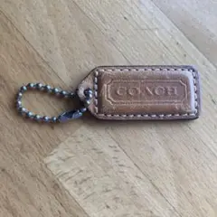 coach コーチ　バッグ　タグ　チャーム　ブラウン