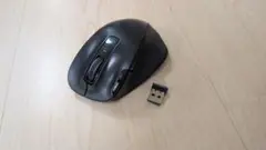 エレコム マウス M-XGM20DLBK USBレシーバー付き