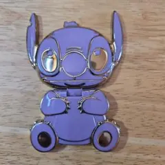 スティッチ メタルスマホスタンド 紫