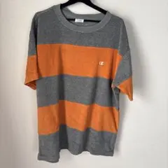 champion オレンジTシャツSLE C3-X360 2023SS