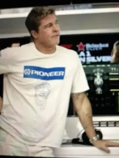 Pioneer Tシャツ 10e パリダカ　映画　F1 ブラッド・ピット L