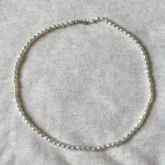 淡水パール　ポテト　silver金具　42cm ネックレス