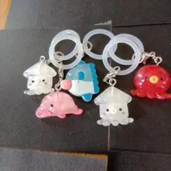 海の生きものめじるしチャーム