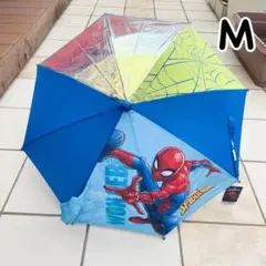 ラスト‼️ スパイダーマン　傘　M 雨傘　キッズ　子供　男の子　園児　マーベル