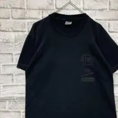 USA製90sヴィンテージTシャツ！シングルステッチ　ブラック半袖古着M19