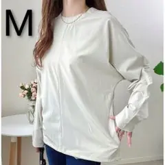 新品 しまむら LULALA バックファスナープルオーバー ラッシュガード M