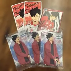ハイキュー!! ウエハース・きゃらくたぶるカード ロングステッカー 黒尾鉄朗