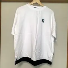 KANGOL カンゴール半袖Tシャツ メンズフェイクレイヤード バックプリント