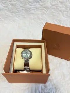新品！MUSK シルバー クロノグラフ 腕時計