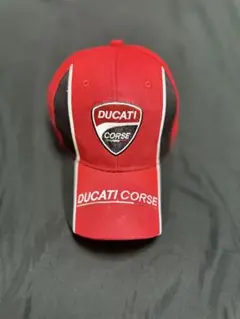 DUCATI CORSE レッドキャップ