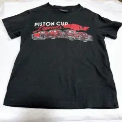 Disney PIXAR カーズ 半袖 ブラック トップス Tシャツ 120cm
