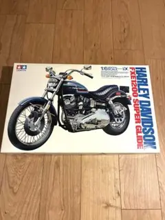タミヤ　ハーレダビッドソン　スポーツFXE1200 一部組み立て済み タミヤ 1/6「ハーレーダビッドソン FXE1200 スーパーグライド