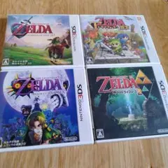 【3DS】ゼルダの伝説 ソフト4本セット まとめ売り