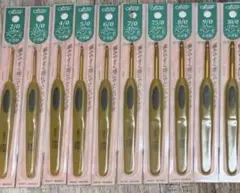 新品未使用 クロバー ペンE かぎ針 10本セット