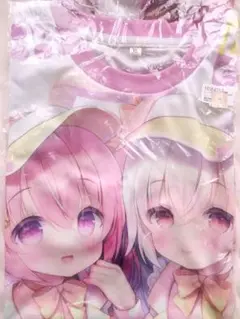 Usacastle うさ城まに C102 アイスパーラーW桜ちゃん Tシャツ