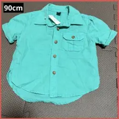 【90cm】babyGAP 新品タグ付き シャツ 半袖 ベビー服 子ども服