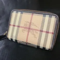 美品 BURBERRY バーバリー カードケース