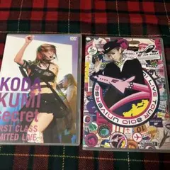 ライブDVD2点セット倖田來未/secret 2005 UNIVERSE2010