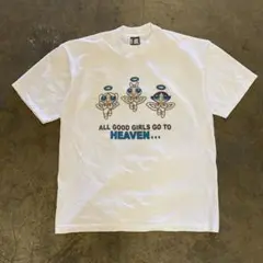 パワーパフガールズ Ｔシャツ 半袖 男女兼用 ホワィトtシャツ M