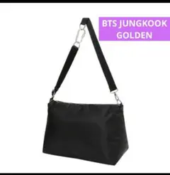 BTS ジョングク ショルダーバッグ BTS ジョングク jungkook ショルダーバッグ GOLDEN 新品 - メルカリ