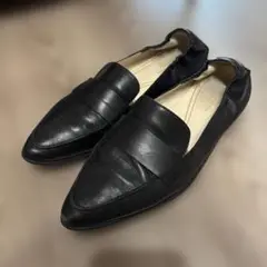 COLE HAAN ブラック フラットシューズ