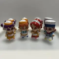 【平成レトロ】ミニモニ　フィギュア　4種類　8個セット