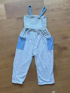 H&M シャーリングオーバーオール　100cm