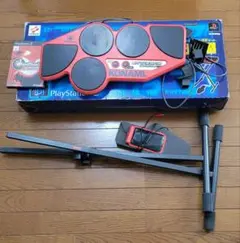 PS2 ドラムマニア　ソフト、コントローラ、スタンド同梱セット