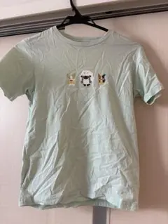 ポケモン Tシャツ UT 150 ミントグリーン　ユニクロ