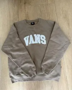 VANS ブラウン スウェット トレーナー