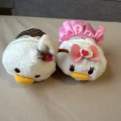 バレンタイン限定デザイン デイジーダック&ドナルドダック ぬいぐるみセット