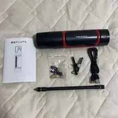 TOKZUVG 電動エアーポンプ 空気入れ 電動 バイク ボール 浮き輪