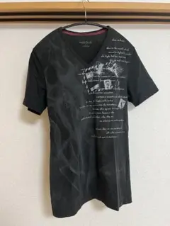 NICOLE ブラック Vネック Tシャツ Mサイズ