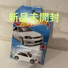 新品Hot Wheels Civic Type R ホワイト 10/10
