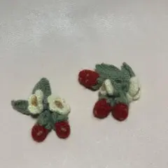 ピンクハウスいちごモチーフ2個セット…