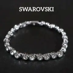 【匿名配送】SWAROVSKI スワロフスキー ブレスレット シルバー ストーン