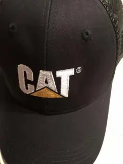 CAT 黒 メッシュキャップ