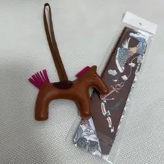 チャーム スカーフ 馬