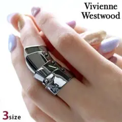vivienne westwood 好き silver アーマーリング 約14号