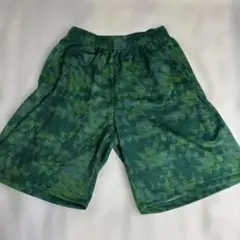 バスケットボールパンツ グリーン迷彩