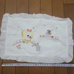 昭和レトロ 刺繍 枕カバー クッションカバー