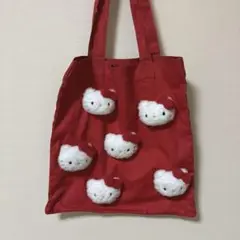 メリージェニー　【ハローキティコラボ】もこもこトート