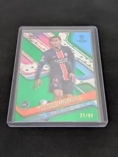 Topps Finest 99枚限定 パラレル マユル ルーキーカード PSG
