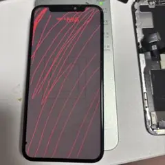 純正割れiPhone XS フロントパネル