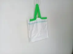 ハンドメイド　サブバッグ　エコバッグ　トートバッグ　土嚢袋　リメイク