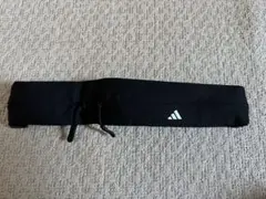 adidas 黒 ウエストポーチ